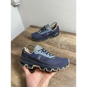 On Cloud Cloudventure Women Size 7 Trail Running Shoes Blue Hiking